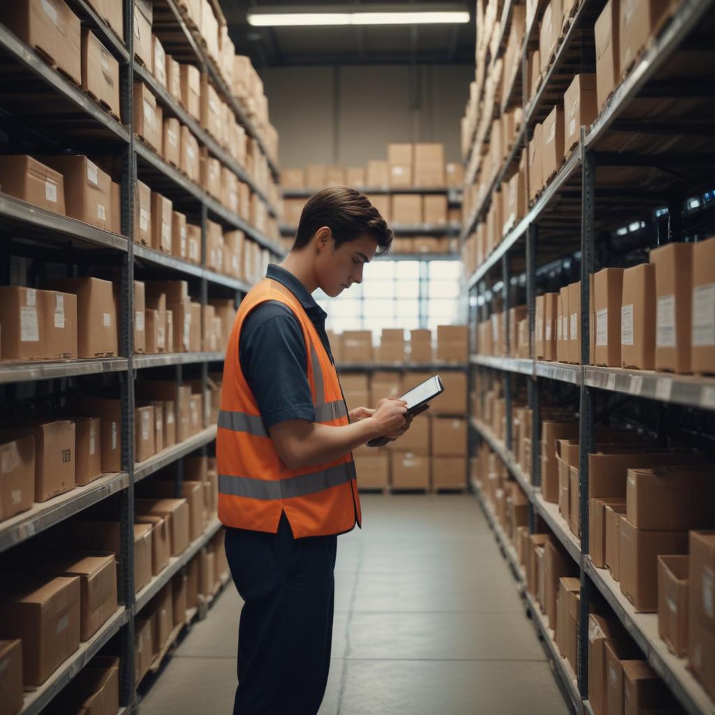 Программа для управления складом через терминал сбора данных